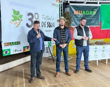 AMAU prestigia o 3º Festival do Pé de Soja em Gaurama.