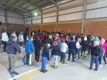 Getúlio Vargas participa do Dia do Desafio com mobilização  nas escolas e promoção de hábitos saudáveis