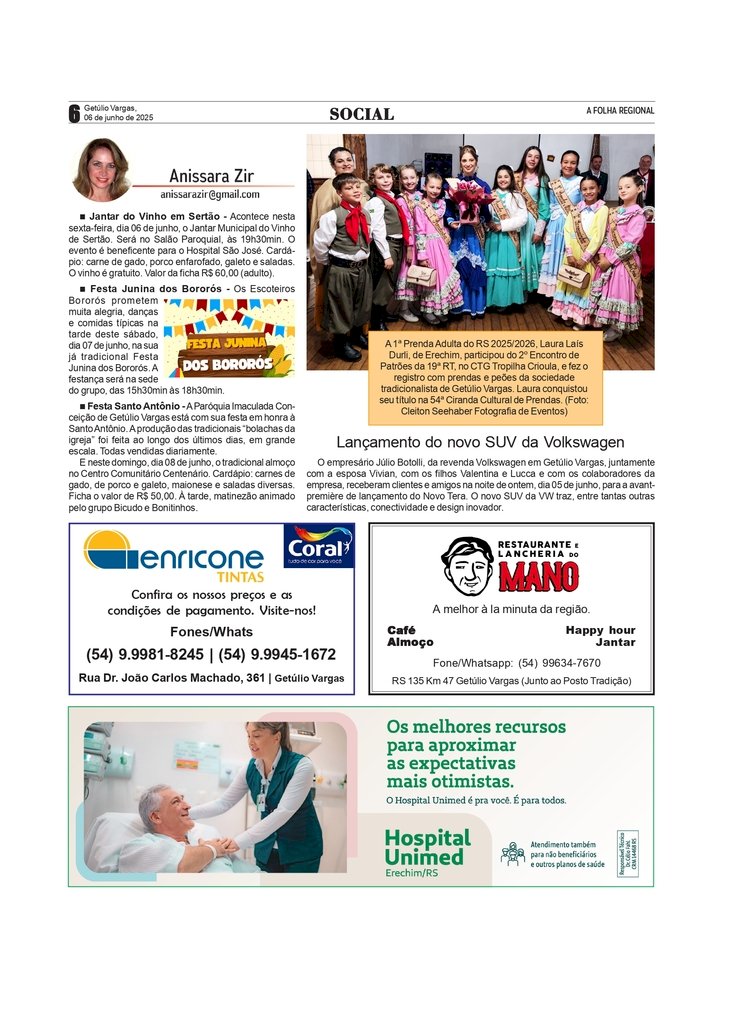 Social, por Anissara Zir. Edição de 06/6/2025