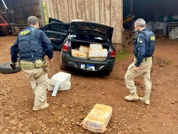 Traficante é preso transportando quase meia tonelada de maconha