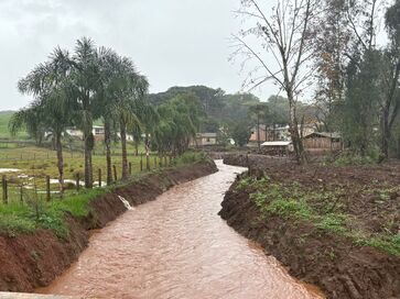 Desassoreamento de rio evita alagamentos em Ipiranga do Sul