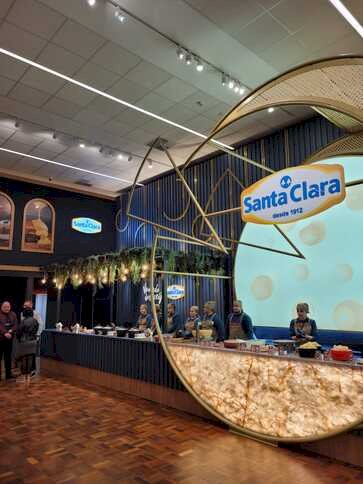 Santa Clara brilha no Festiqueijo com portfólio diversificado e novas experiências gastronômicas