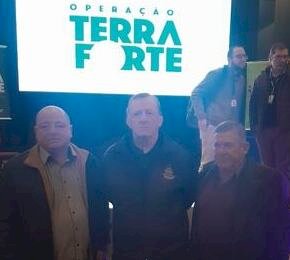 Vice-Prefeito de Estação participa de apresentação da Operação Terra Forte para Produtores Rurais