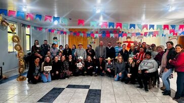Festa Junina do Grupo Mãos Amigas promove integração regional em Ipiranga do Sul