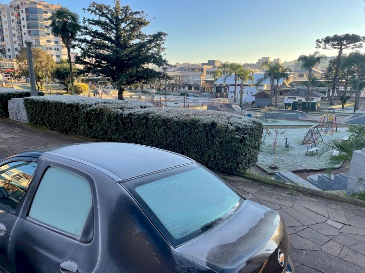 Getúlio Vargas registrou -4,7° na madrugada de hoje