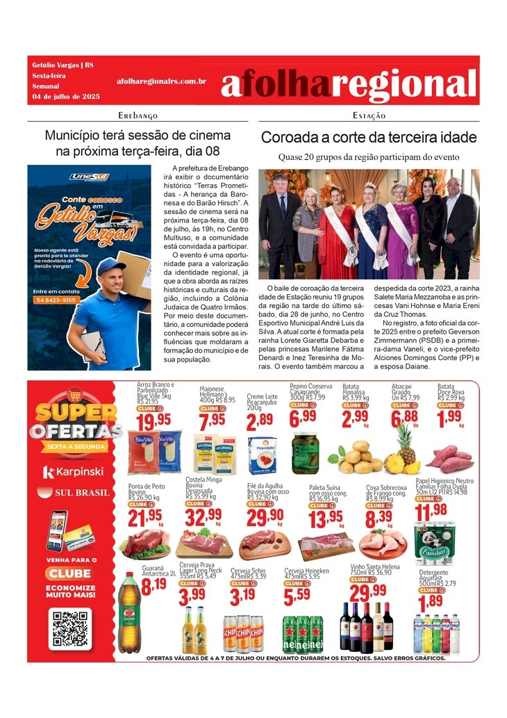 Notícias de Estação e Erebango