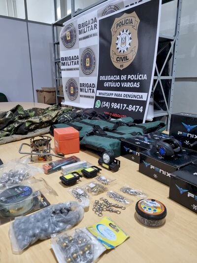 POLÍCIA CIVIL E BRIGADA MILITAR DEFLAGRAM A OPERAÇÃO “MERCADO PARALELO” EM GETÚLIO VARGAS E ESTAÇÃO