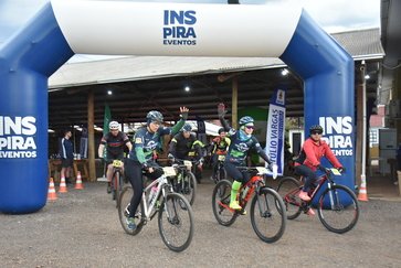 Ciclistas desafiam limites no On The Bike em Getúlio Vargas