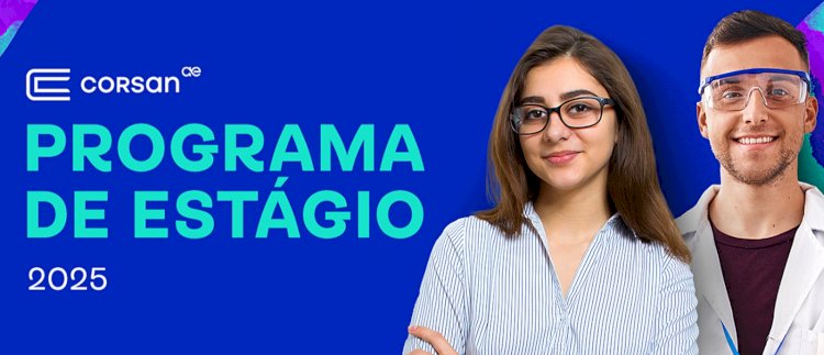 Corsan abre inscrições para programa de estágio 2025