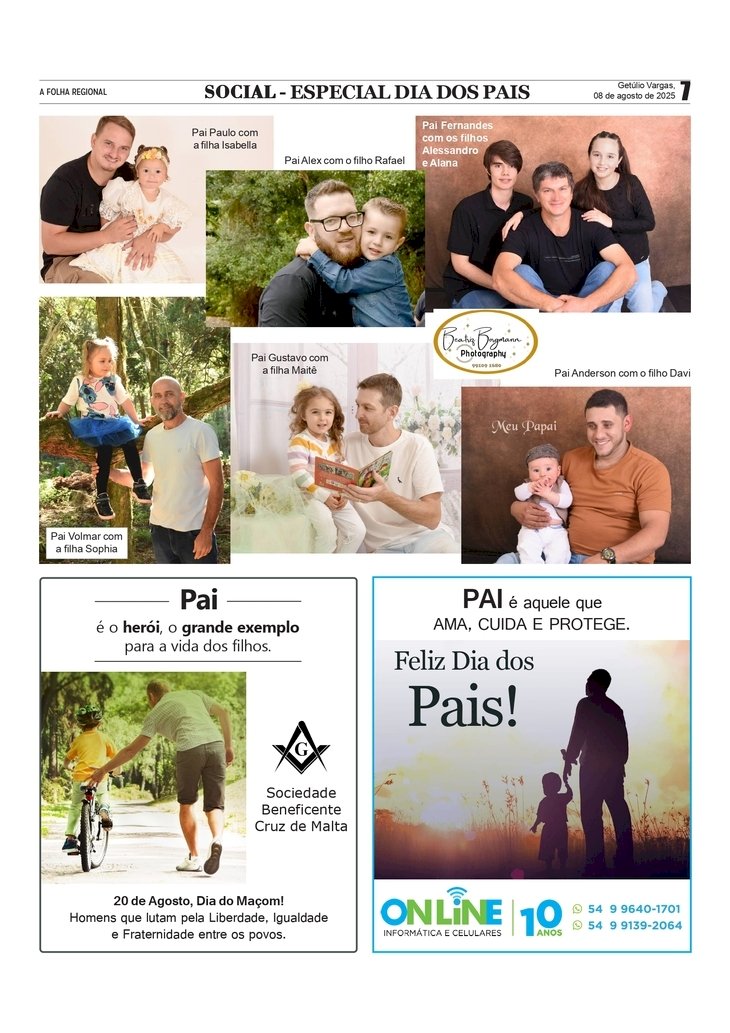 Social Especial Dia dos Pais