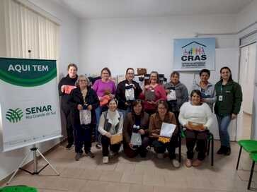 Curso de Introdução à Costura forma novas aprendizes em parceria com Senar e CRAS