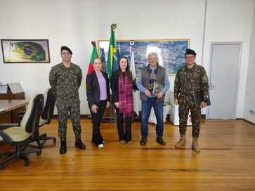 Prefeito Pedro Paulo Prezzotto toma posse como Presidente  da Junta de Serviço Militar de Getúlio Vargas