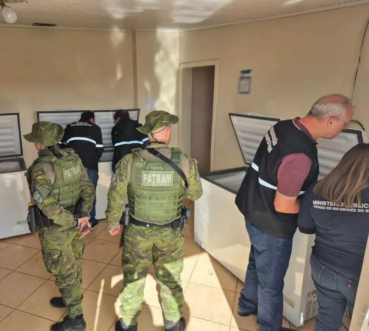 Mais de 300 quilos de pescado sem procedência são apreendidos em Getúlio Vargas