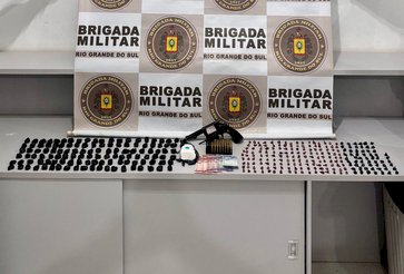 Polícia apreende armas e drogas durante abordagens em Erechim