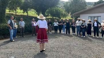 Alunos da área do Turismo do Senac Erechim realizam visita técnica em Treze Tílias e Arroio Trinta (SC)