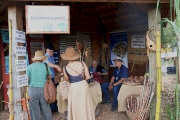 Expointer 2025: Interação e troca de variedades crioulas são promovidas no espaço da Biodiversidade