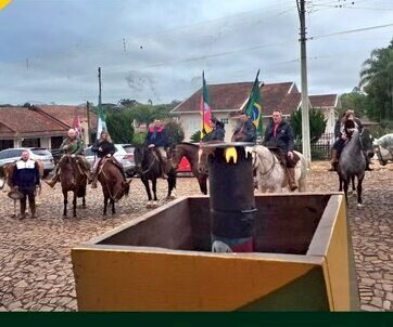 A Chama Crioula chega ao CTG Campo Grande de Erebango