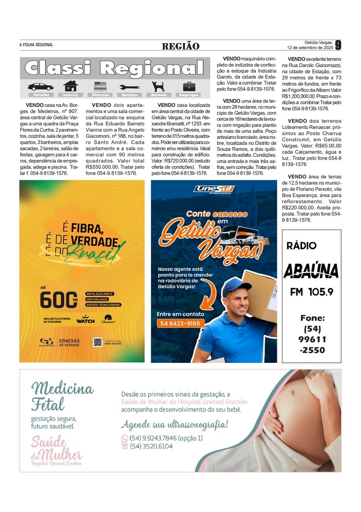 Classificados  Regional – IMÓVEIS