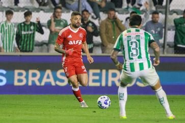 Com estreia de novo técnico, Inter cede empate em 1 a 1 para o Juventude pelo Brasileirão