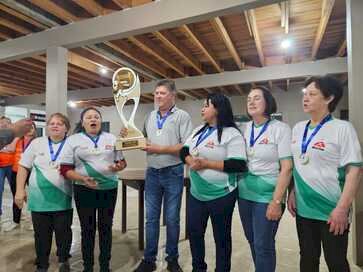 Prefeitura de Getúlio Vargas encerra 5º Campeonato Municipal de Bocha com grande participação comunitária