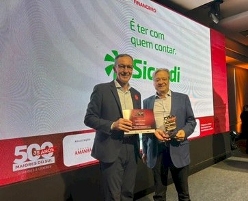 Sicredi é a maior empresa gaúcha e da Região Sul