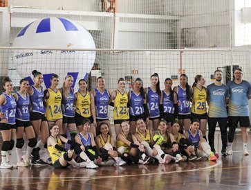Alunas do Sesc Erechim viajam a Caxias do Sul para campeonato de vôlei