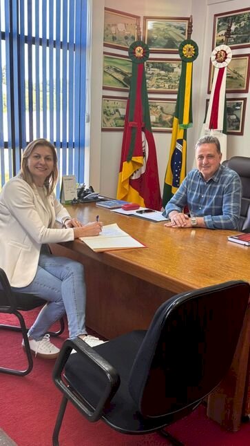 Vice-prefeita Luciana Folle assume como prefeita em exercício de Ipiranga do Sul