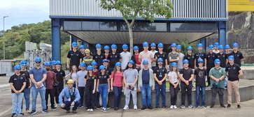 Engenharia Elétrica da URI realiza viagem de estudos à Usina Hidrelétrica Machadinho
