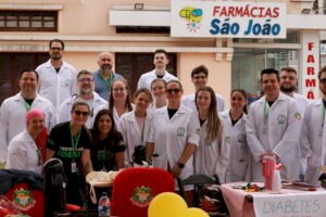 Projeto de Interação com a Comunidade promove ações de saúde no centro de Getúlio Vargas