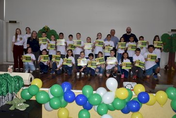 Formatura dos Fiscais Ambientais Mirins celebra o  compromisso das crianças com o meio ambiente