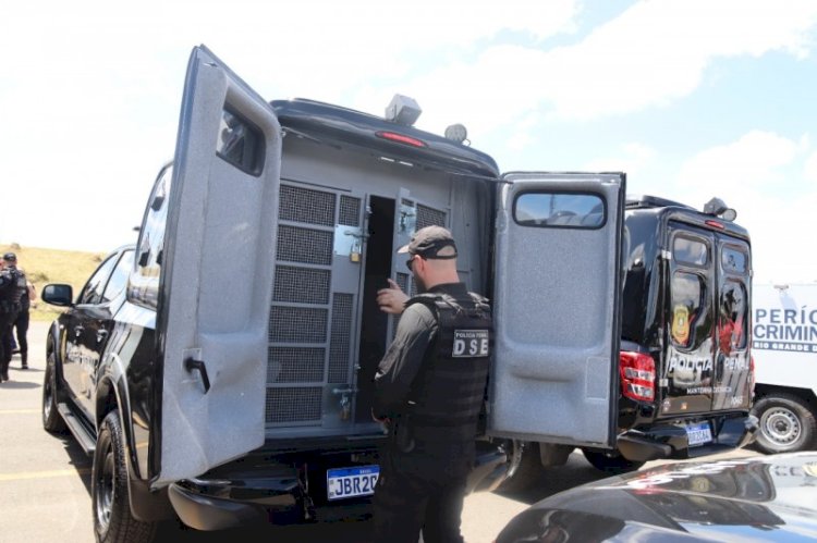 Policial Penal detido em Getúlio Vargas é encaminhado para Porto Alegre 