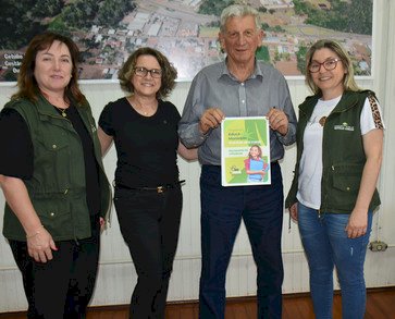 Representantes do Programa Educa Município  visitam Prefeitura de Getúlio Vargas