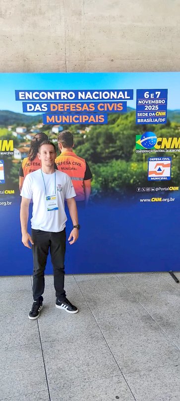 Defesa Civil de Getúlio Vargas presente no  Encontro Nacional das Defesas Civis Municipais
