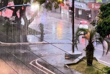 Chuva e vento no domingo castigaram o Rio Grande do Sul