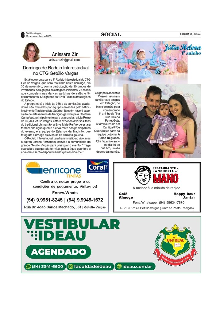 Social, por Anissara Zir. 28/11/2025.
