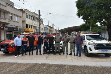 Getúlio Vargas reforça a segurança pública com entrega de novas viaturas à Brigada Militar e ao Corpo de Bombeiros