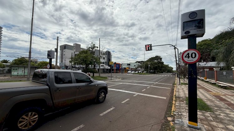 Fiscalização eletrônica começa a operar no trânsito de Erechim a partir de fevereiro