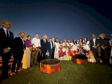 Evento inédito: abertura nacional da colheita de uva reúne produtores e autoridades na Serra Gaúcha