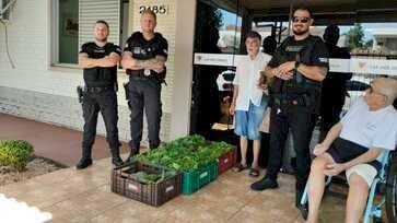Lar dos Idosos recebe doação de hortaliças cultivadas no Presídios Estadual de Getúlio Vargas