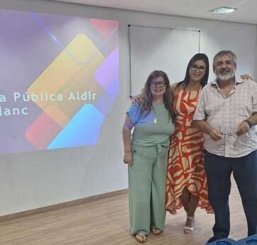 Diretora de Cultura de Getúlio Vargas participa de seminário  sobre a Política Nacional Aldir Blanc na FAMURS