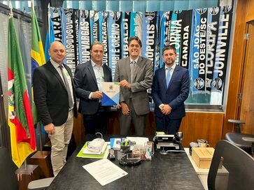 Prefeito Sana e comitiva cumprem agenda em Brasília em busca de recursos para Ipiranga do Sul