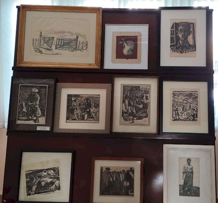 Exposição de gravuras será aberta hoje, às 15 horas, na Câmara de Vereadores de Getúlio Vargas