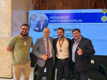 Presidente da Câmara cumpre agendas em Porto Alegre