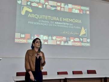 Patrimônio cultural é tema de palestra em aula inaugural de Arquitetura e Urbanismo na URI