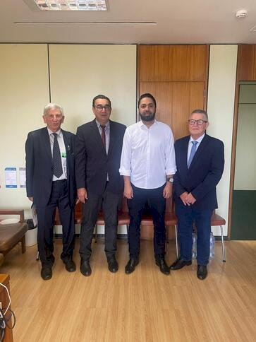 Prefeito e secretários de Getúlio Vargas cumprem agenda institucional em Brasília em busca de recursos