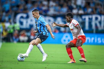Na Arena, Grêmio empata em 1 a 1 com o Bragantino pelo Brasileirão