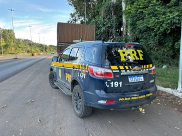 PRF flagra caminhão com 15 toneladas de excesso de peso em Erechim
