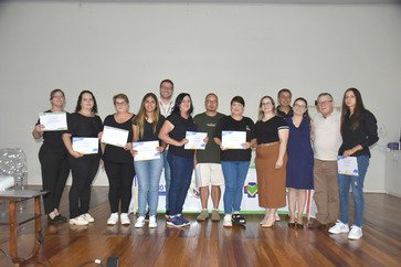 Solenidade certifica agentes de saúde e reforça  qualificação da atenção básica em Getúlio Vargas