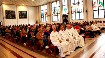 Apostolado da Oração reúne cerca de 340 participantes em Dia Eucarístico em Erechim