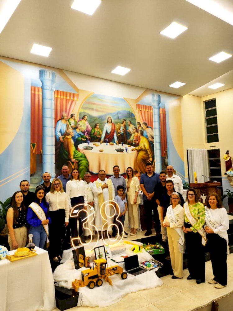 Missa celebra fé, gratidão e os 38 anos de história de Ipiranga do Sul
